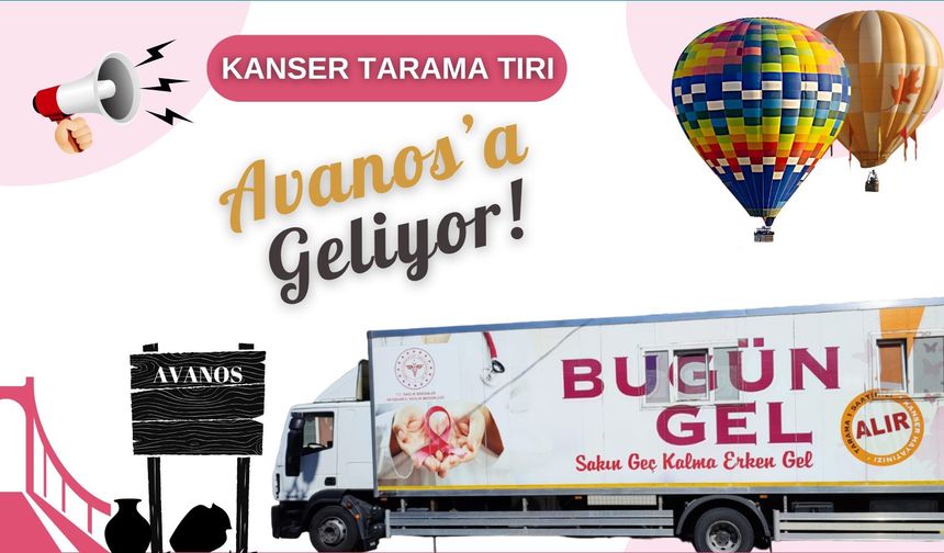 Kanser taraması Avanos’ta ücretsiz yapılacak
