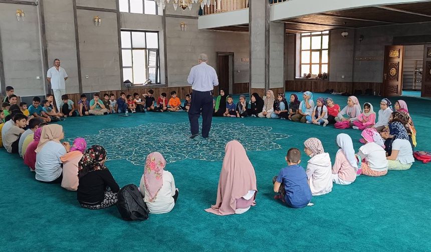 Avanos’ta yaz Kur’an kursları coşku ile sürüyor