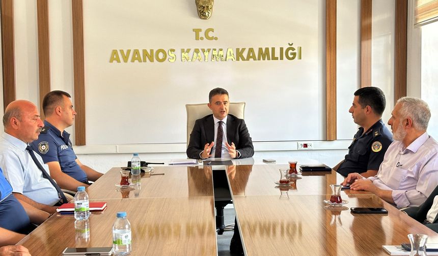 Avanos’ta bağımlılıkla mücadele toplantısı yapıldı