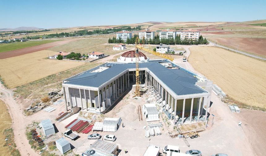 Türkiye'nin en büyük cemevi inşaatında sona gelindi