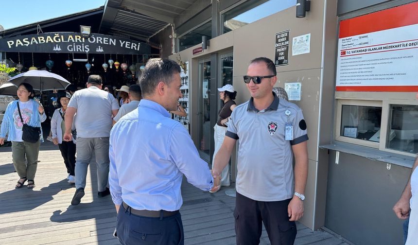 Kaymakam Bilici esnaf ziyaretlerini sürdürüyor
