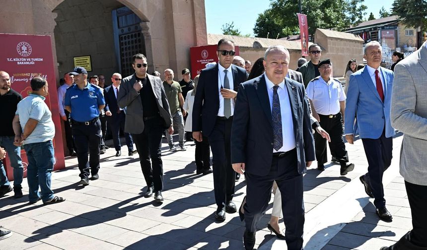 Vali Fidan Hacıbektaş’ta incelemelerde bulundu