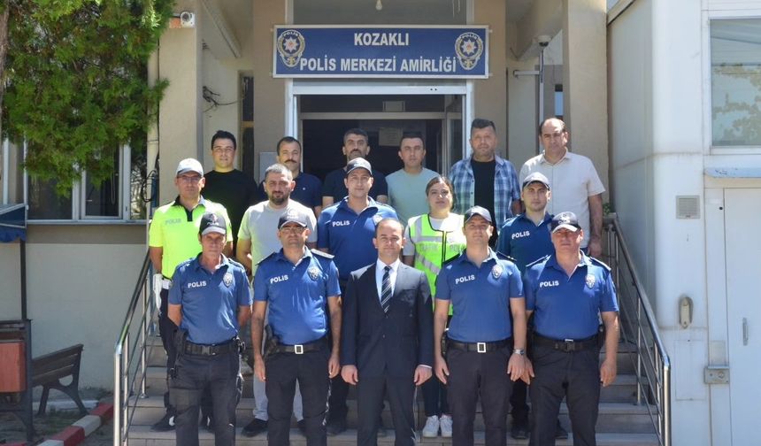 Kaymakam Açar’dan güvenlik güçlerine ziyaret
