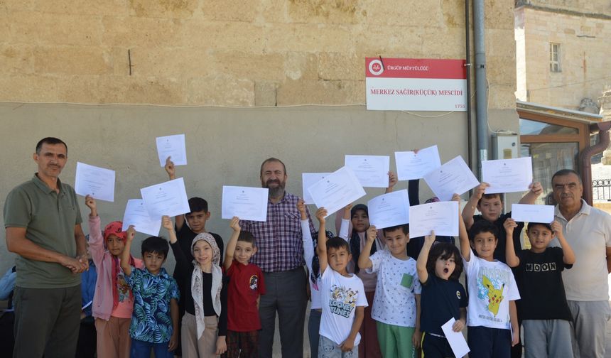 Ürgüp’te Yaz Kur'an kursları sona erdi