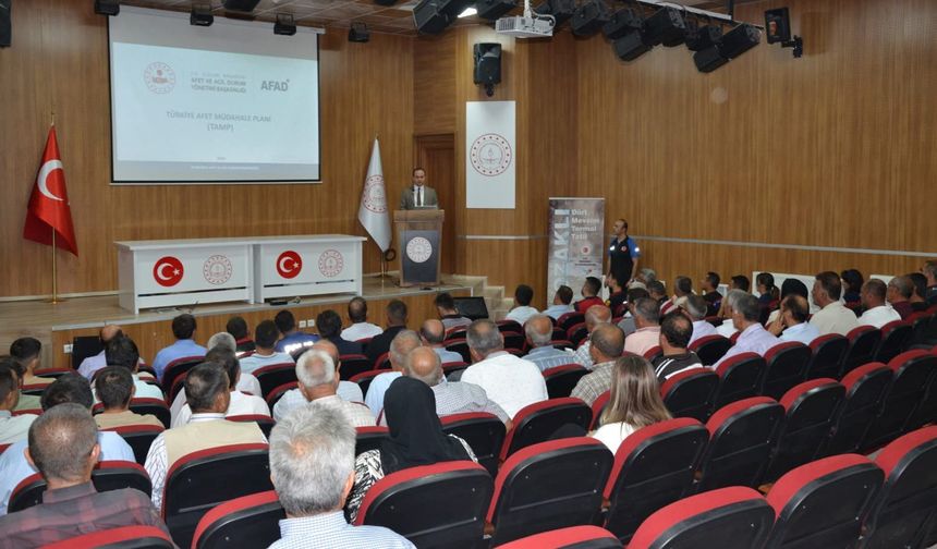 Kozaklı’da afet farkındalık eğitimi yapıldı