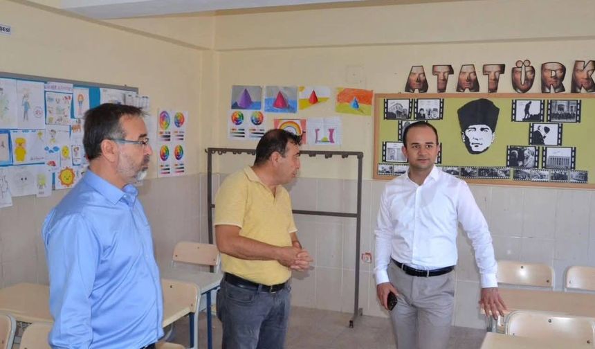 Kaymakam Açar yeni dönem hazırlıklarını inceledi