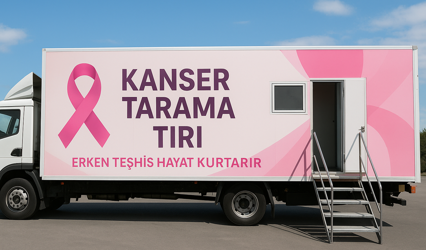 Kanser tarama tırının yeni durağı Ürgüp olacak