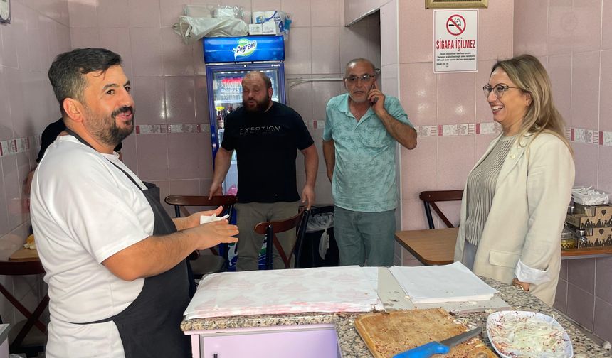 Milletvekili Kılıç ve İl Başkanı Doğu esnafları dinledi