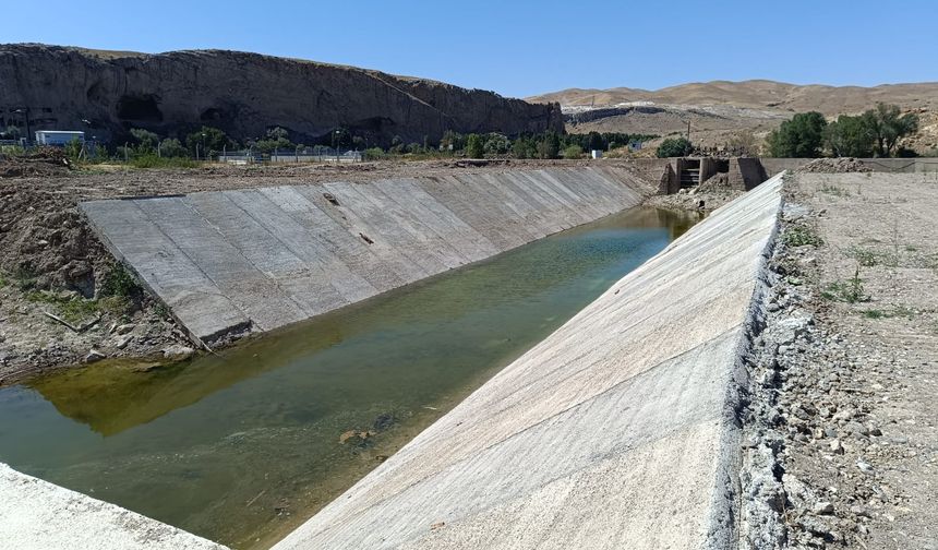 Nevşehir’de 9 bin 700 dekar arazi sulanabilecek