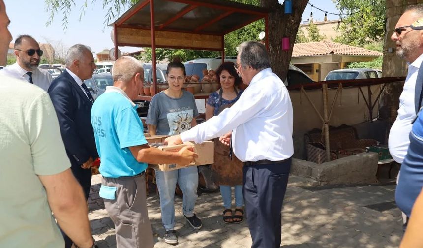 Tarihi Taşköprü’nün açılışı Avanos’ta kutlandı