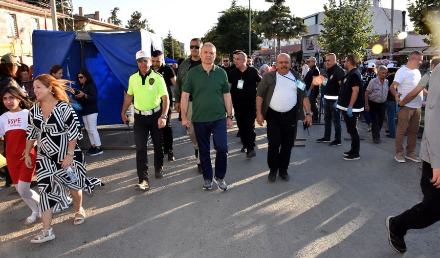 Emniyet Hacıbektaş’ta güvenliği sıkı tuttu