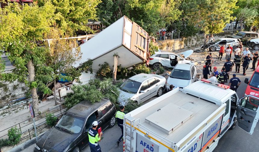 Kaza anının görüntüleri ortaya çıktı