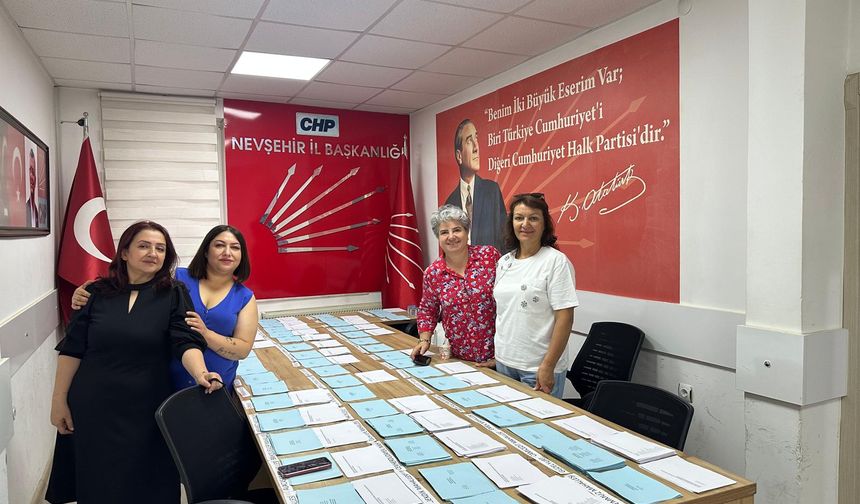 CHP Nevşehir’de delege sonuçları