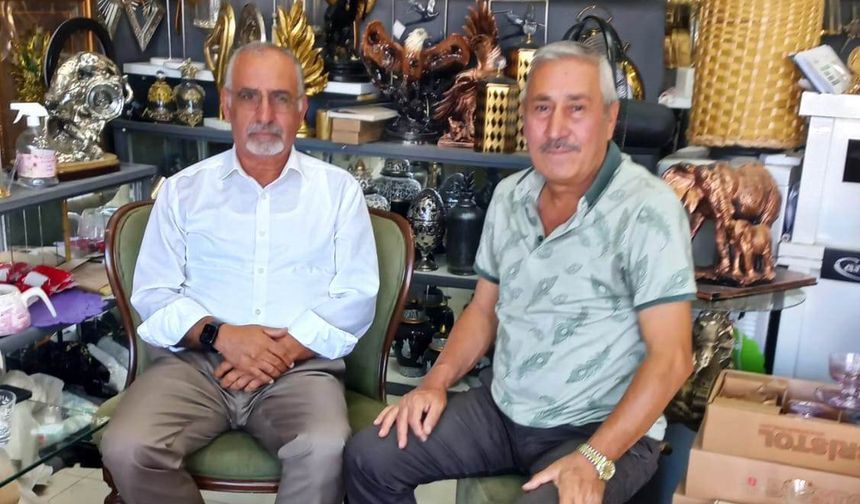 Nevşehirli cerrah Akdemir’den Muhtar Yüncü’ye ziyaret