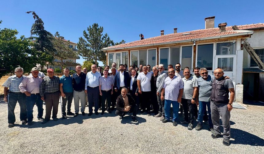 AK Parti heyetinden Avanos’un köylerine çıkarma