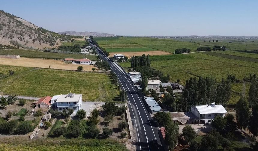 Karapınar’ın beklediği yol tamamlandı
