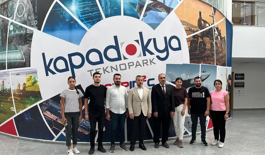 Milletvekili Özgün'den Kapadokya Teknopark’a inceleme