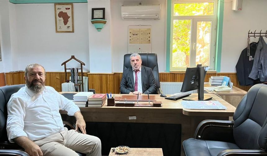 Müftü Kılıç’tan yeni Müftü Safa’ya ziyaret
