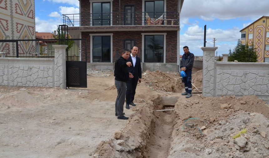 Kozaklı’da doğalgaz çalışmaları hızla sürüyor