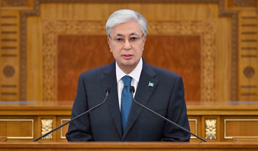 Bugün Cumhurbaşkanı Kazakistan halkına Ulusa Seslenişini sundu