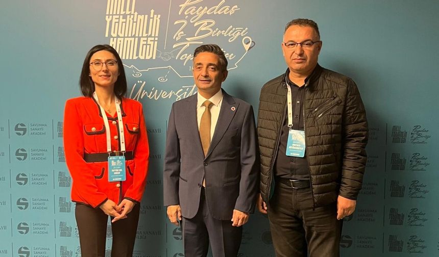 NEVÜ Savunma Sanayii Başkanlığı'nın toplantısına katıldı