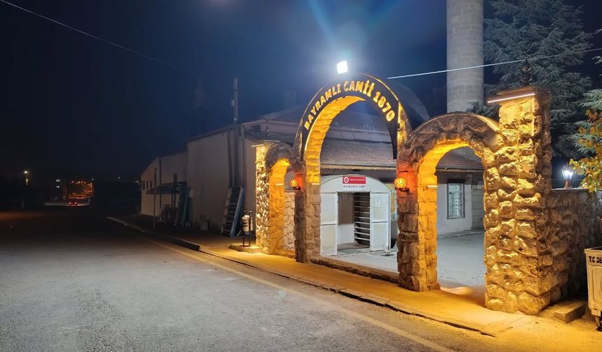 Derinkuyu’da tarihi cami restore edildi