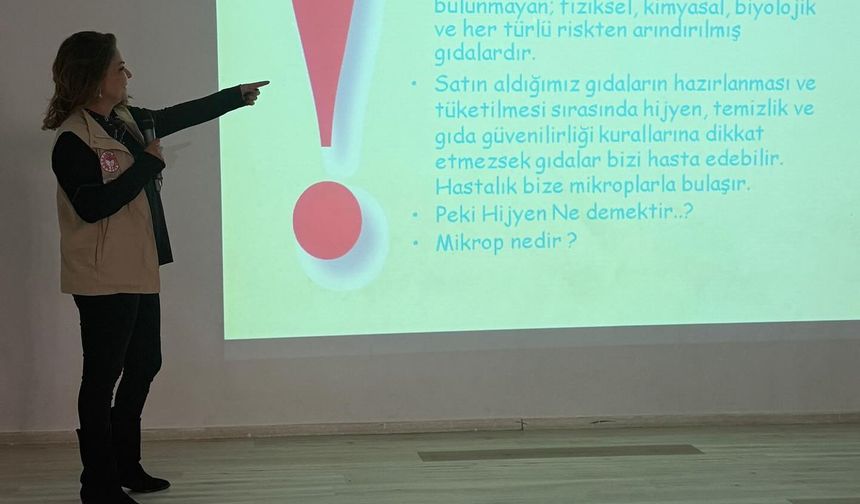 Öğrencilere gıda ve israf bilinci aşılandı