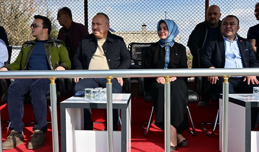 Nevşehir protokolünden Derinkuyugücü’ne destek