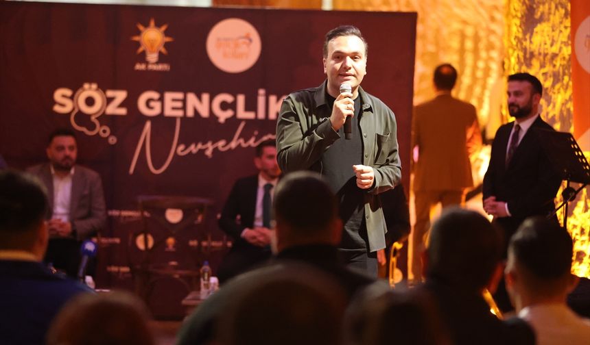 AK Parti Gençlik Kolları Başkanı İbiş, Nevşehir'de gençlerle buluştu