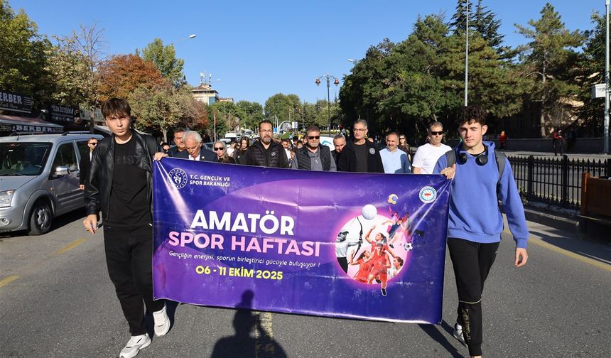 Nevşehir’de Amatör Spor Haftası coşkusu