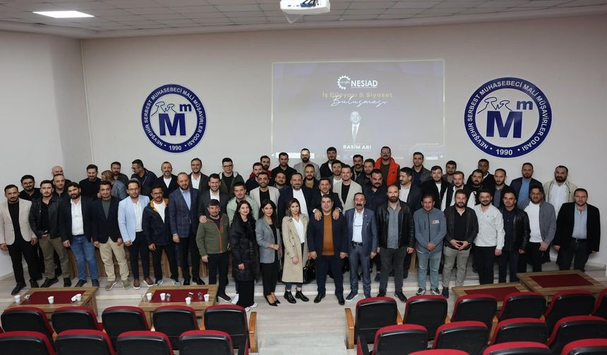 Başkan Arı, iş dünyasıyla bir araya geldi
