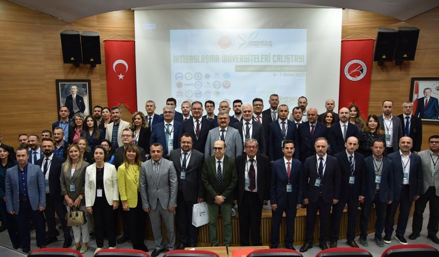 NEVÜ İhtisaslaşma Üniversiteleri Çalıştayına katıldı