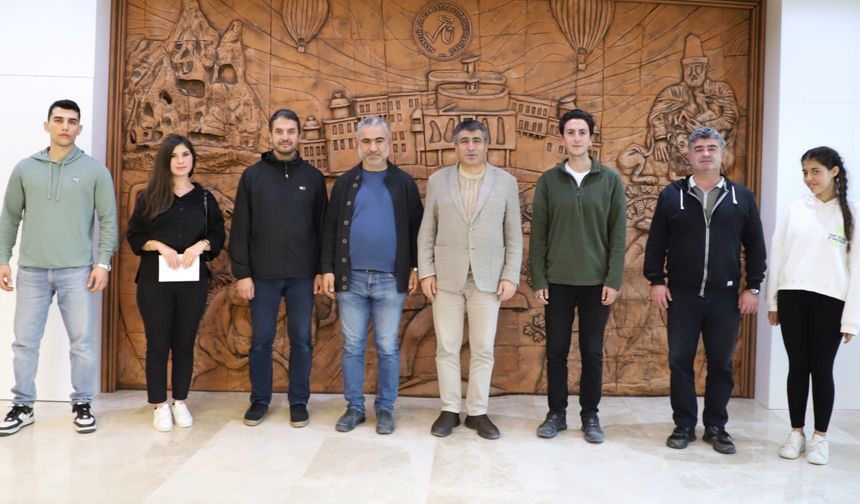 Sûfi Kulübü’nden Rektör Aktekin’e ziyaret