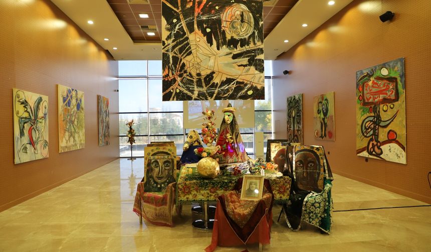 Alman sanatçı Almut Wegner’in eserleri NEVÜ’de