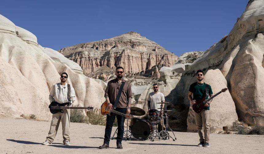 Pera Grubunun yeni şarkısı Kapadokya’da yankılandı