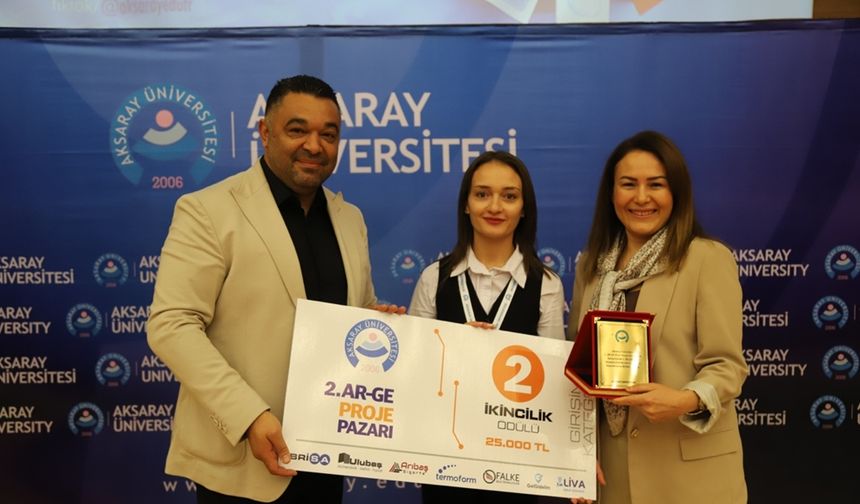 NEVÜ’lü akademisyene Ar-Ge Proje Pazarı’ndan ödül