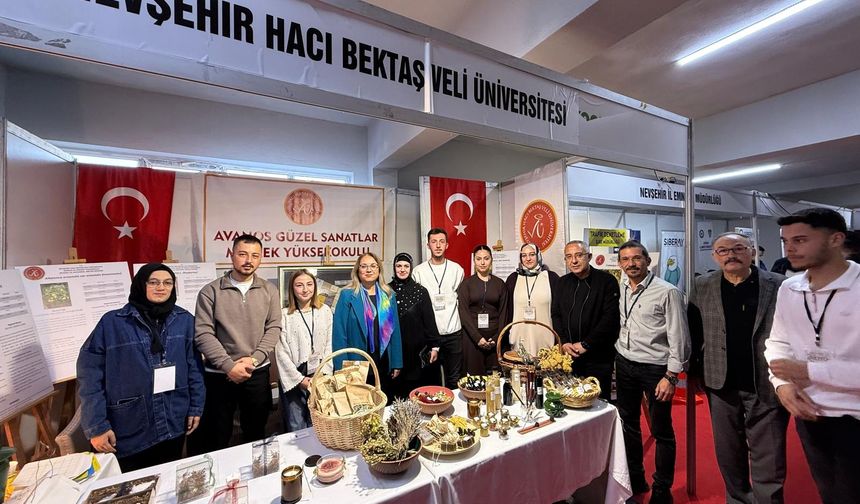 NEVÜ, tarım fuarında yenilikçi ürünlerini tanıttı