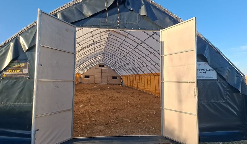 Nevşehir’de portatif ağıl dönemi başlıyor