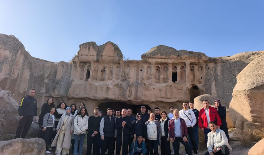 Açıksaray Ören Yerinde vadi yürüyüşü gerçekleştirildi