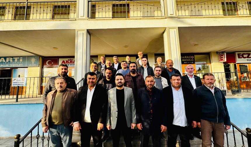 AK Parti heyeti Tatlarin’de vatandaşlarla buluştu