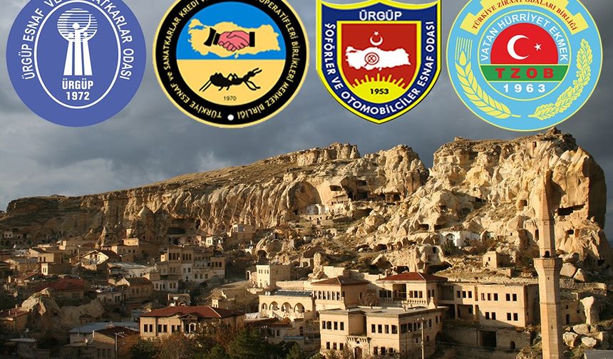 Ürgüp’te STK’lar Cumhurbaşkanına gitmeye hazırlanıyor