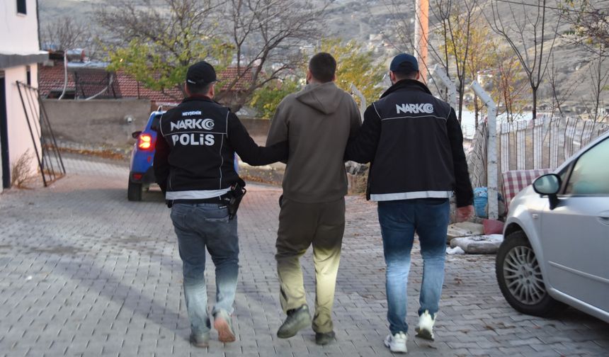 Nevşehir’de narkotik operasyonunda 25 tutuklama