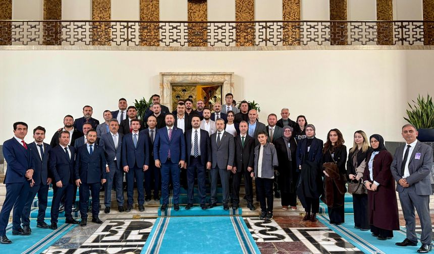 Nevşehir heyeti AK Parti Grup Toplantısı’na katıldı