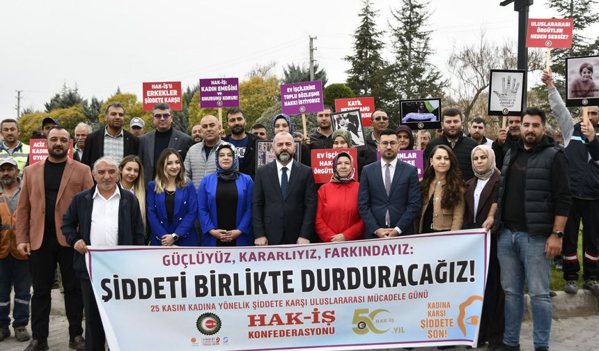 HAK-İŞ Konfederasyonu meydanlara çıktı