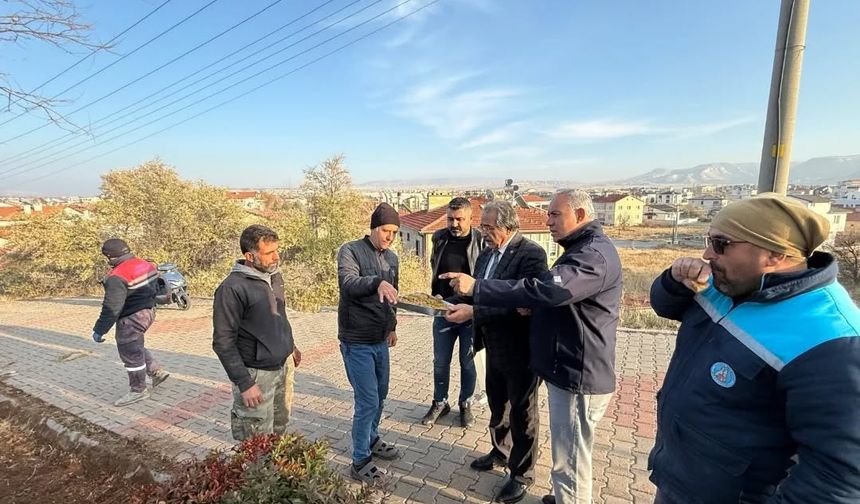 Avanos’ta yeşil alan artıyor