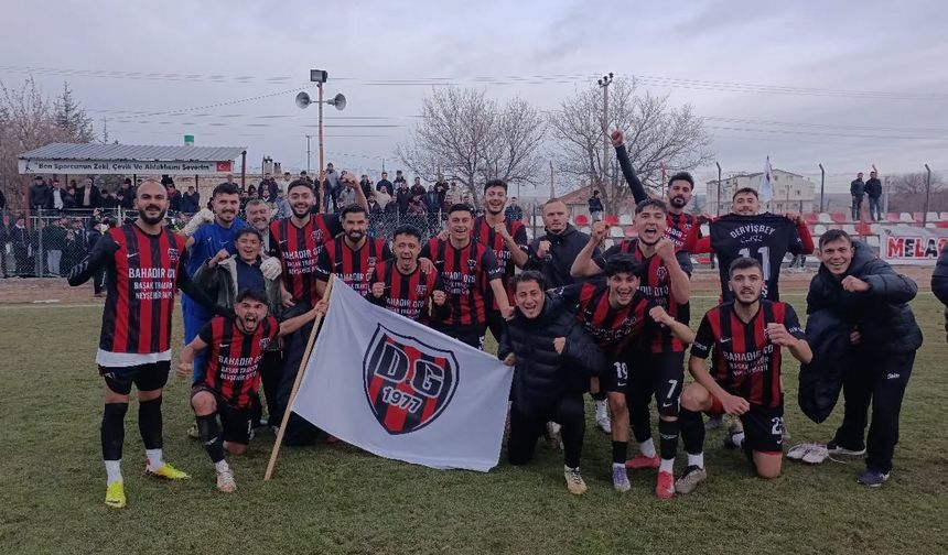 Derinkuyugücü 3 puanı 2 golle aldı