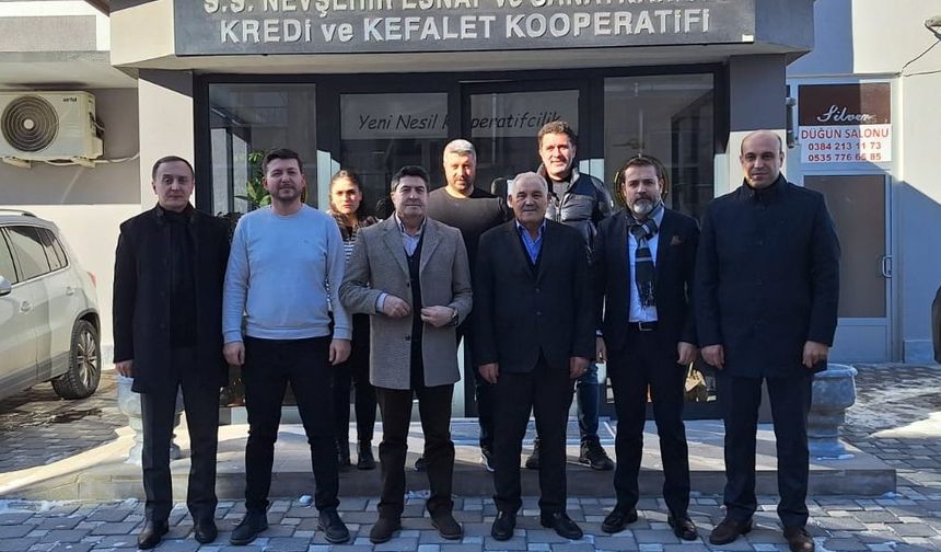 Nevşehir’de esnafın geleceği için önemli toplantı