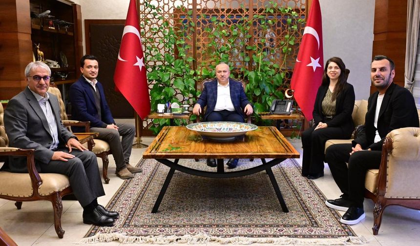 Vali Fidan, TGA’ya seçilen Murat Yavuz’u Kutladı