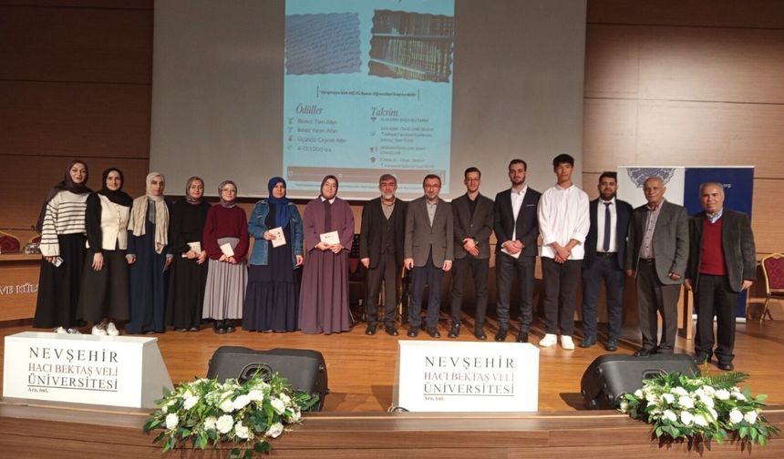 NEVÜ’de Hadis-i Şerif Ezberleme Yarışması finali yapıldı