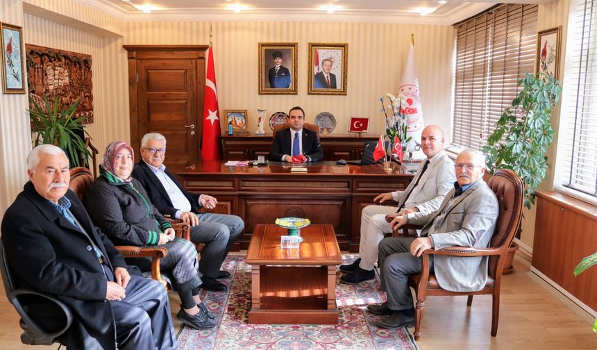 İYİ Parti Gülşehir heyetinden Kaymakam Değirmenci’ye ziyaret